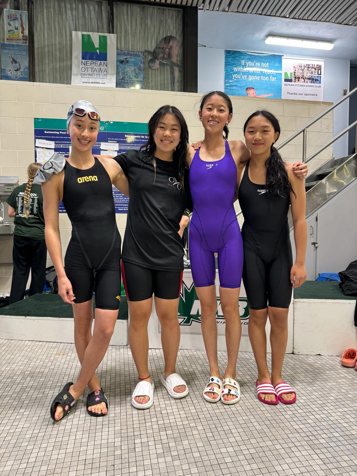 Girls 12 and under at Eastern Regionals
